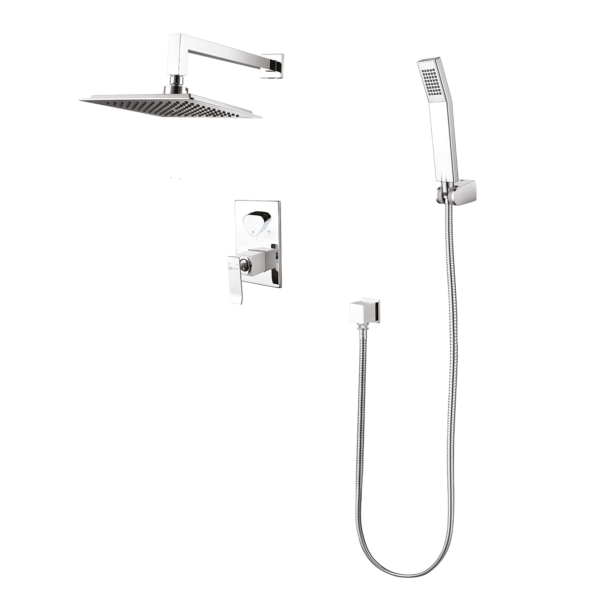 Смеситель Lemark Contest LM5829CW для душа встраиваемый