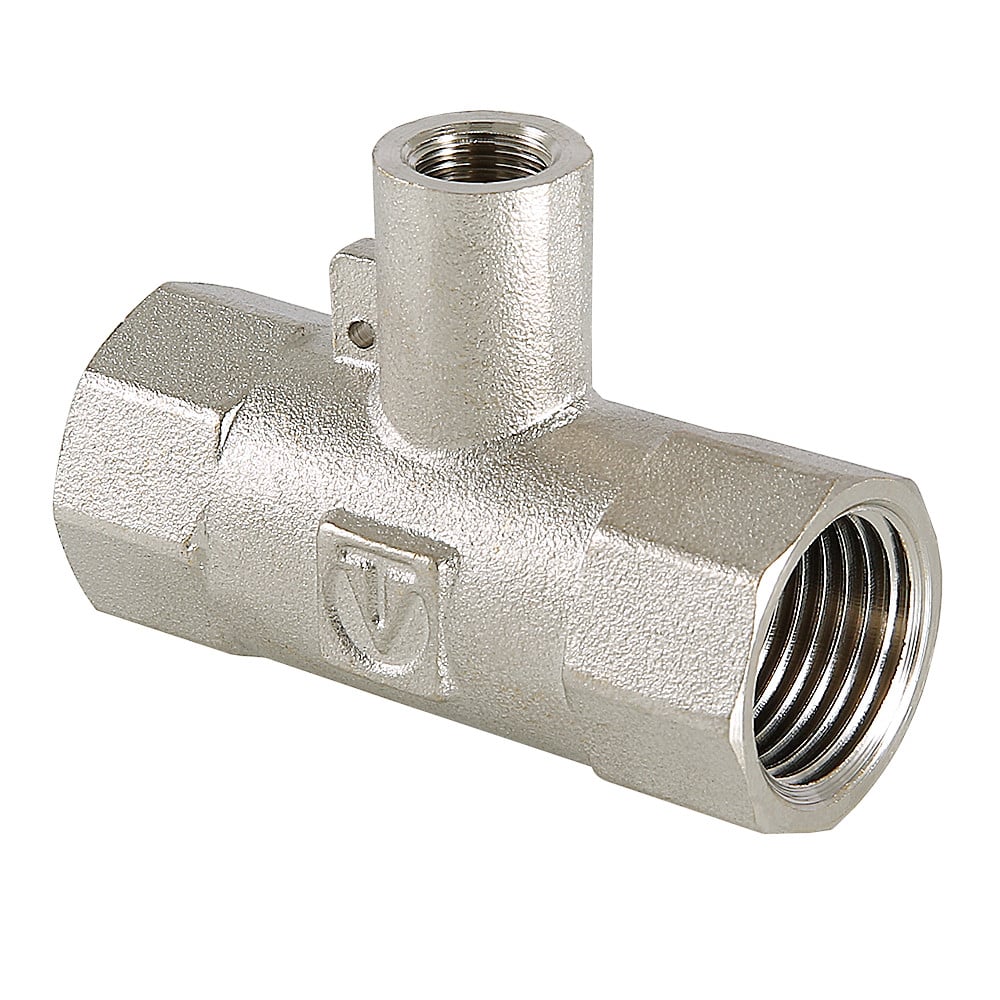 Тройник Valtec для подключения датчика температуры 3/4" х M10 х 3/4"