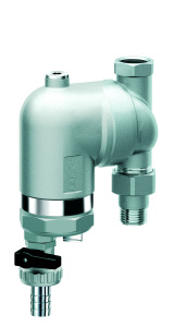 Фильтр с поворотным соединением FAR 3/4" ВР-НР 300 мкм с магнитной вставкой под манометр Tmax: 95 °С 25 бар