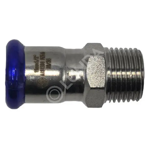 Пресс-фитинг MVI из нержавеющей стали с наружной резьбой 35х1"