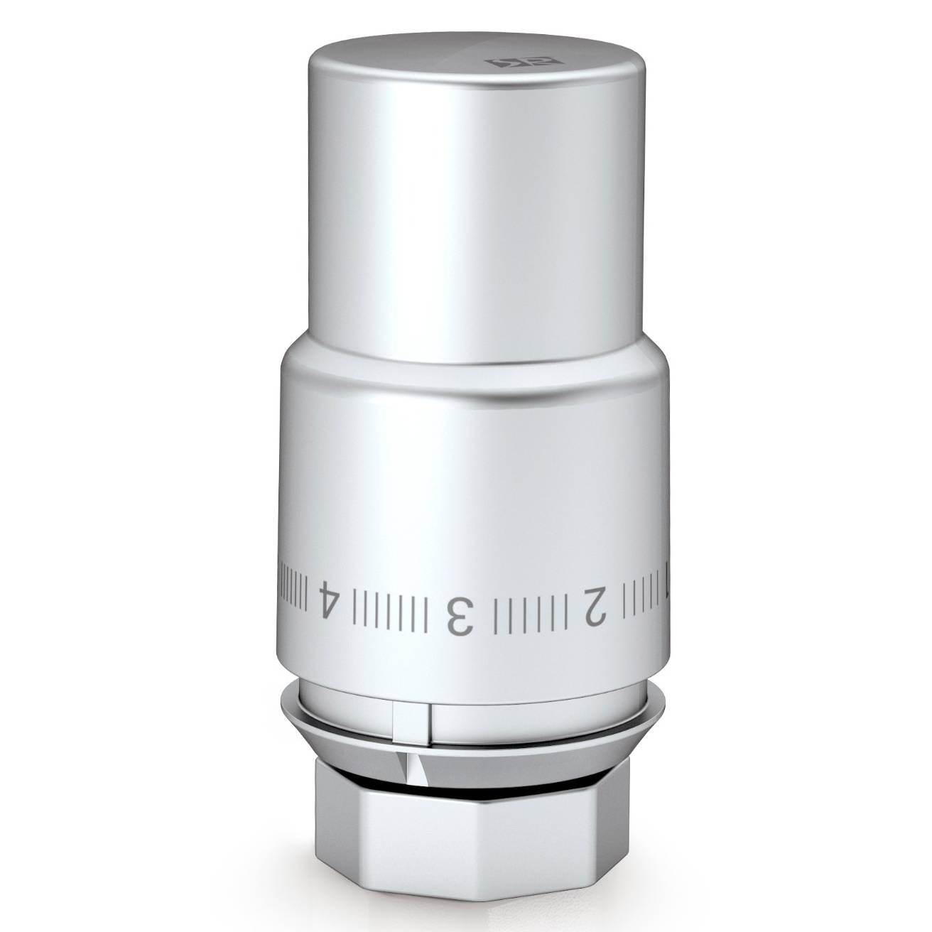 Термоголовка жидкостная Royal Thermo Design PRO М30х15 Матовый хром