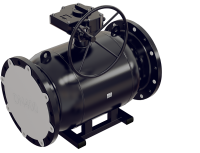 Кран шаровой ALSO КШФР BVM Ду 300 Ру из ст.20 с редуктором 25 бар