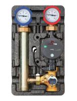 Насосная группа быстрого монтажа Tim с трехходовым смесительным клапаном без насоса ZEISSLER