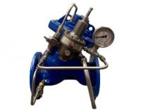 Клапан пилотный Ridan регулятор давления "до себя" С301-R DN 65 PN 16, Kvs= 130 м2/ч, Т= 80 °С, (настр. диапазон 0,5...8 бар), корпус - чугун, седло и пилотный контур - нержавеющая сталь