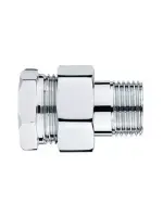 Прямые соединения TIM с накидной гайкой хром 1/2" г/ш