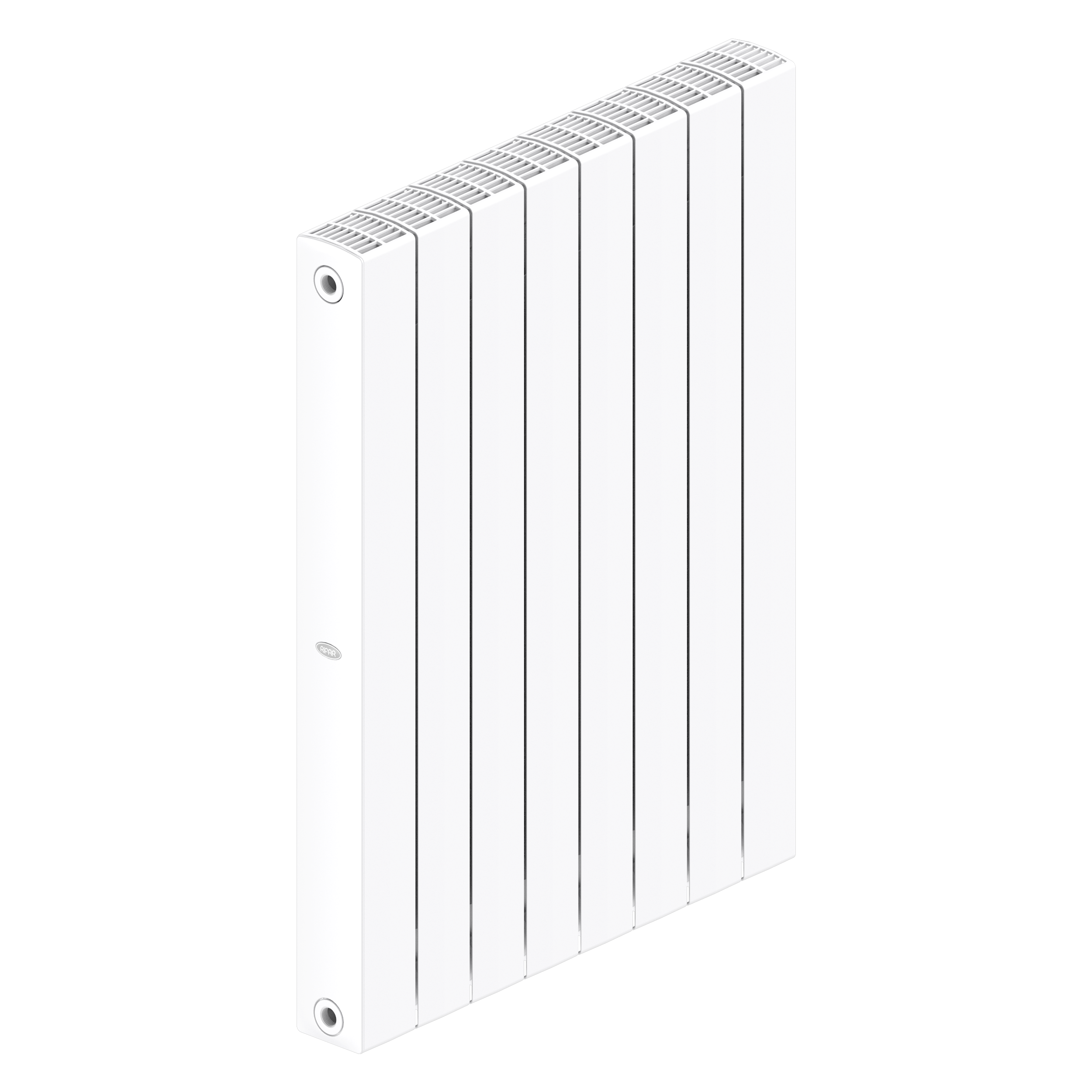 Радиатор биметаллический Rifar SUPReMO Ventil 800, правое подключение (без H-образного узла) Антрацит