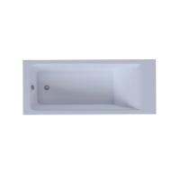Акриловая прямоугольная ванна Aquatek Eco-Friendly Калибри 180х80 без фронтального экрана, без гидромассажа, без опоры(каркаса)