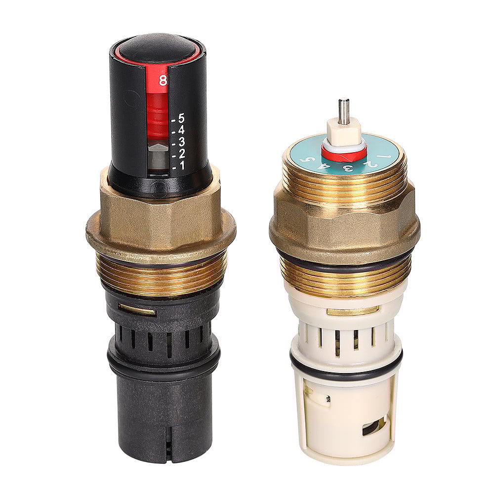 Картридж Valtec для стабилизатора расхода VT.PICV С откр. настр. (для корп. G0), 17-200 кПа, 276-825 л/ч, красный/белый