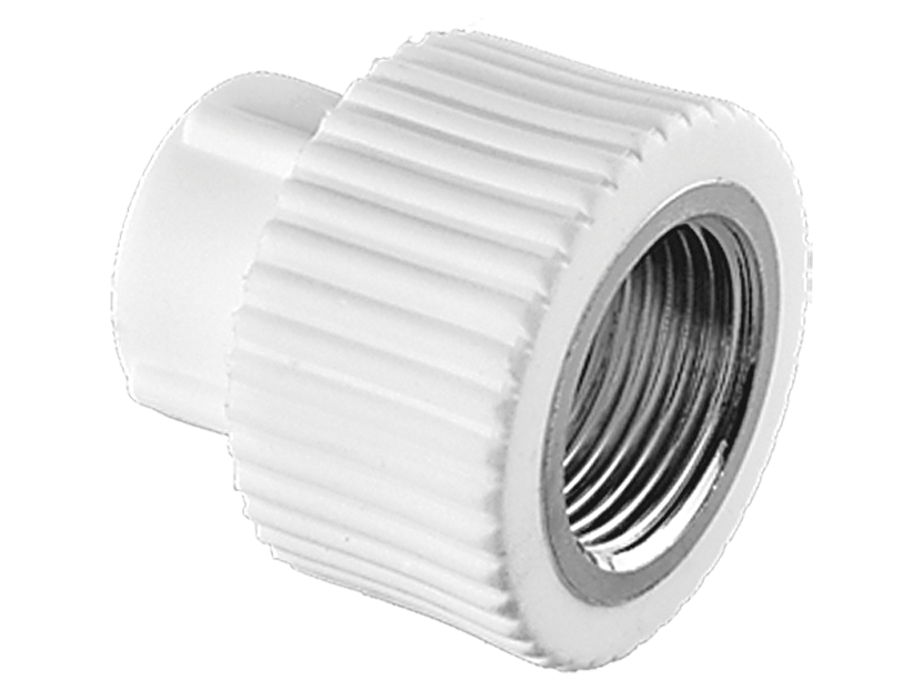 Муфта PPR комбинированная Tebo внутренняя резьба 32x1/2"