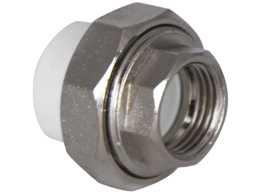 Муфта PPR комбинированная Tebo разъемная внутренняя резьба 25x3/4"