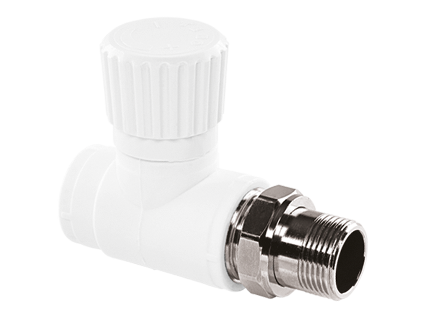 Вентиль PPR Tebo для радиаторов прямой 1v 25x3/4"