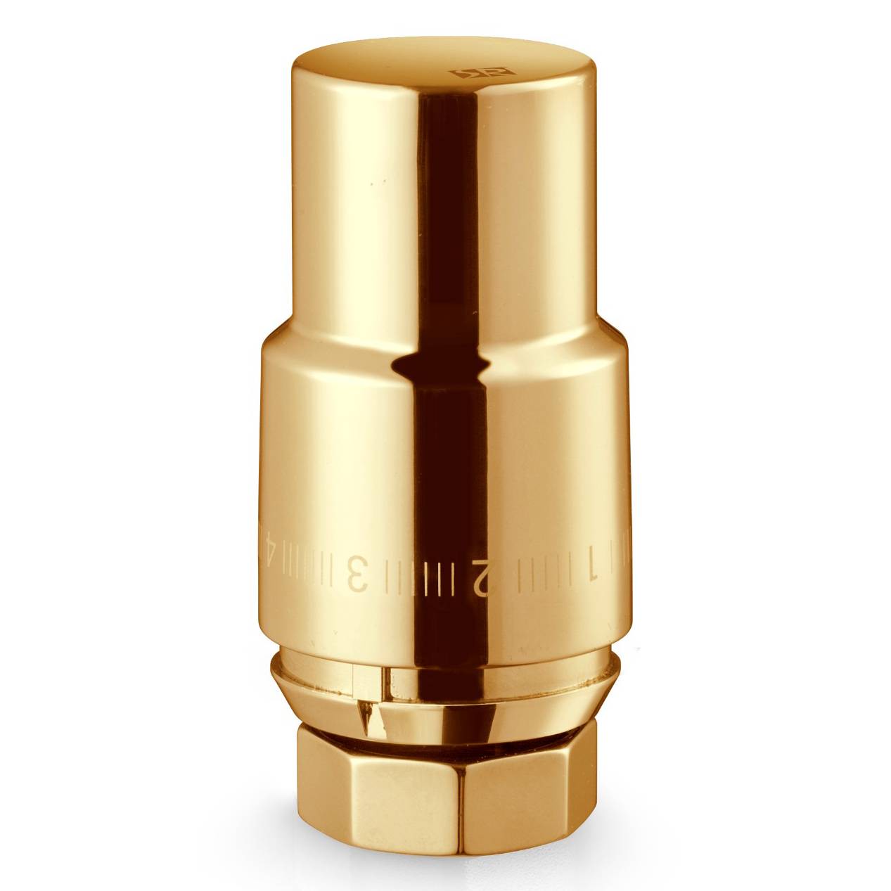 Термоголовка жидкостная Royal Thermo Design PRO М30х15 Золото