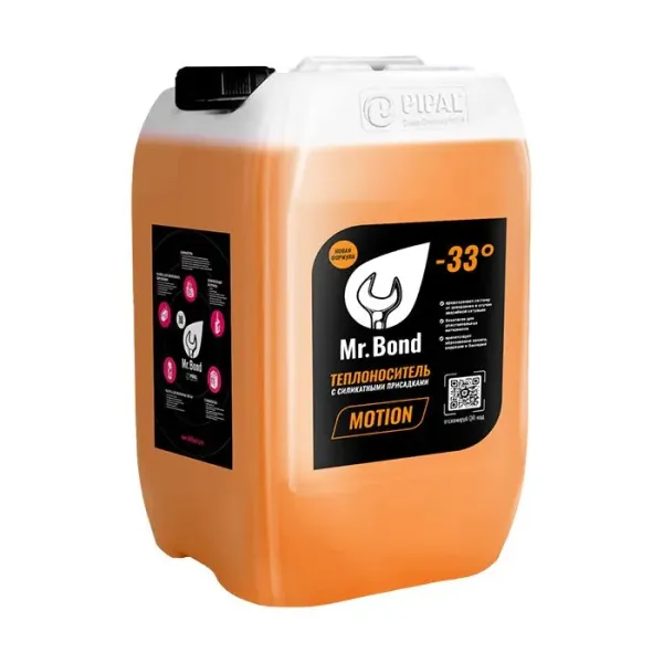 Теплоноситель Mr.Bond Motion 33 -33°C на основе МЭГа с силикатными присадками