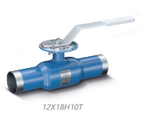 Кран шаровой LD КШЦП Regula из стали 12Х18Н10Т Ду 80/70 Ру2,5