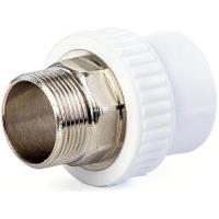 Муфта комбинированная PPR НР 32 х 1 1/4" Lammin 24/8 под ключ