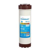 Картридж Аквабрайт ФП-10 для удаления железа из воды