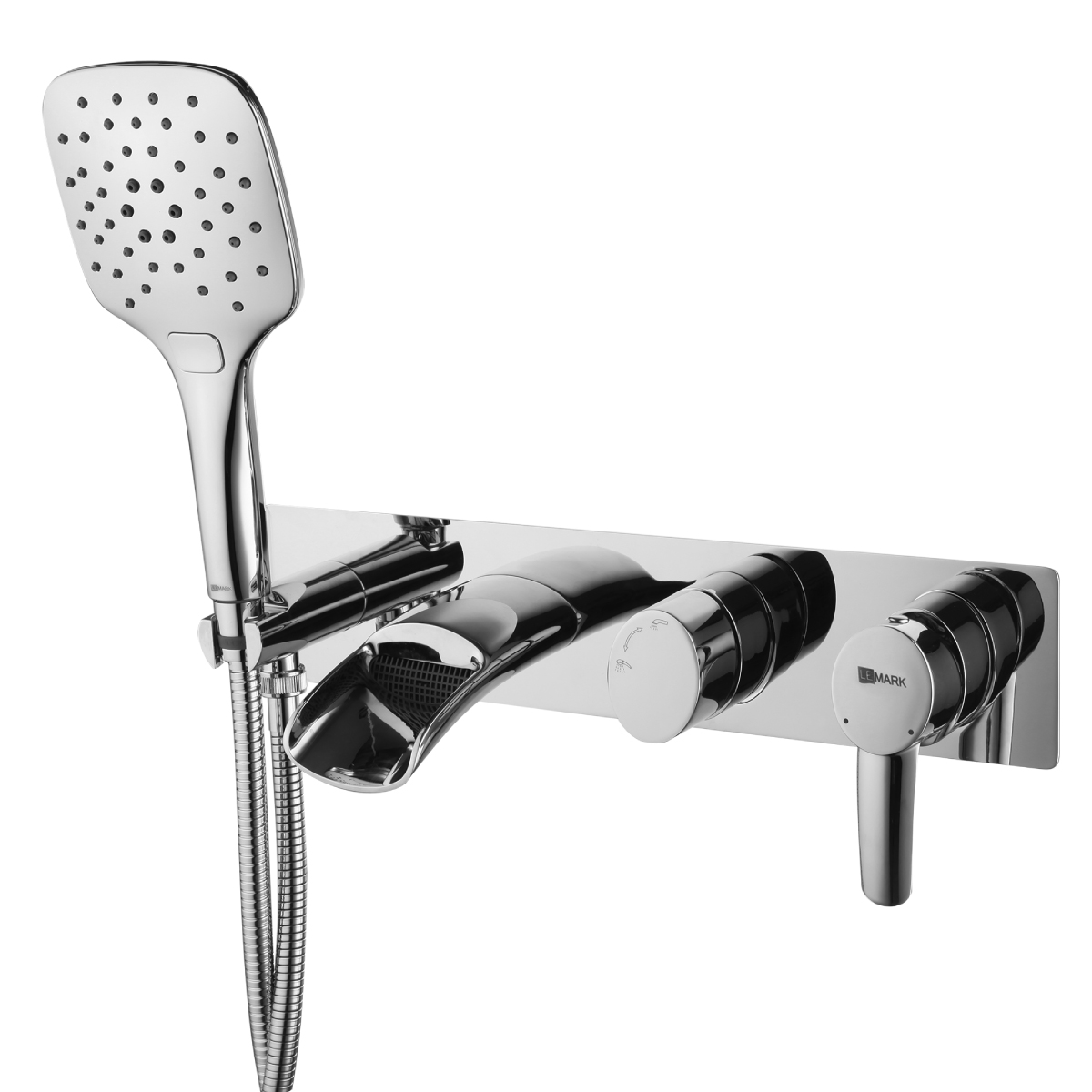 Смеситель Lemark Atlantiss LM3224C для ванны и душа встраиваемый
