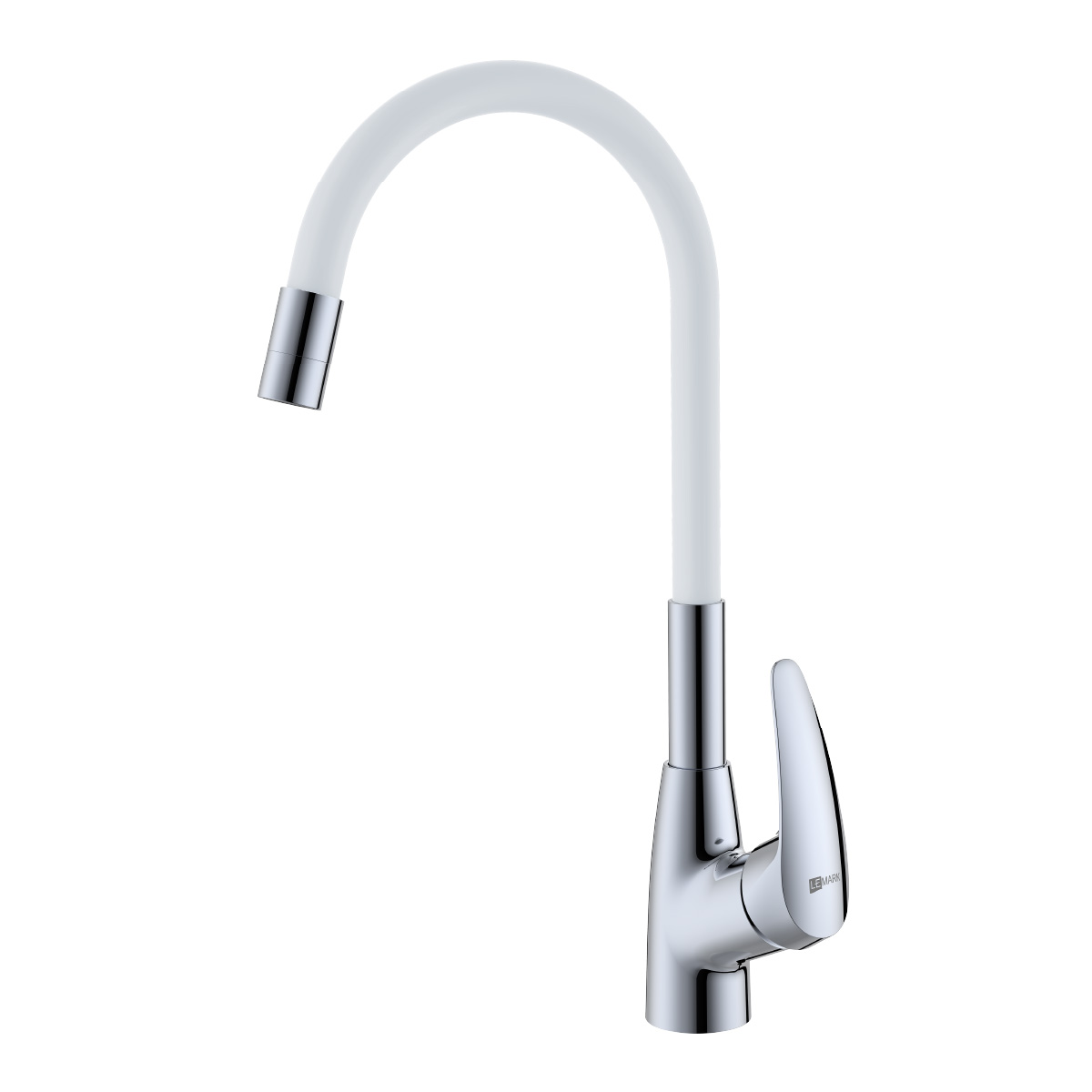 Смеситель Lemark Linara LM0415C для кухни  Хром/Белый