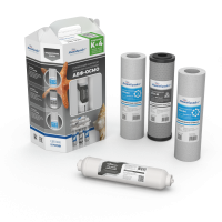 Комплект картриджей Аквабрайт К-4 без мембраны для очистки воды