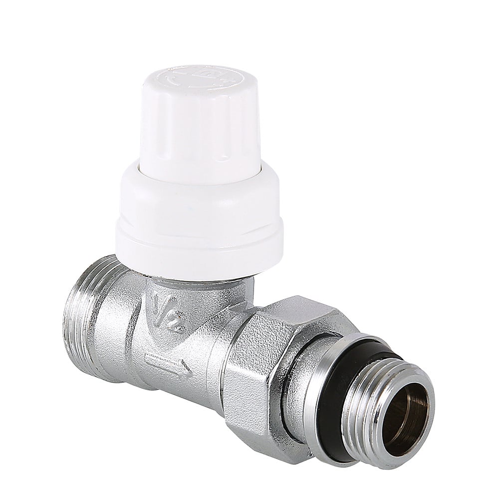 Клапан радиаторный Valtec прямой с дополнительным уплотнением 1/2 x 3/4" («евроконус»)