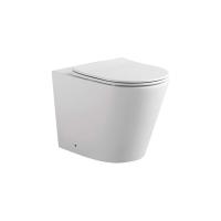 Унитаз напольный приставной безободковый Aquatek ВЕГА 560*360*410 с сиденьем Soft Close