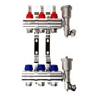 Коллекторная группа Ridan FHF-8RF set коллектор+кроншт+торц.секция