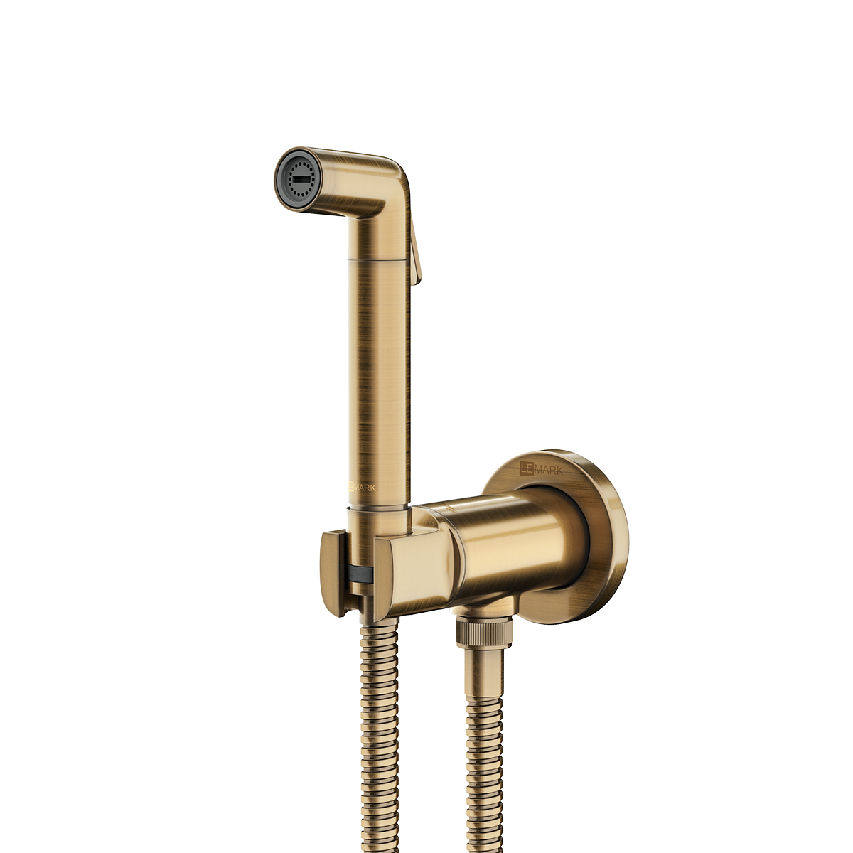 Смеситель Lemark Solo LM7171B с гигиеническим душем встраиваемый