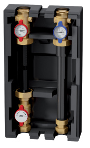 Группа быстрого монтажа FAR 1" прямого действия в теплоизоляции под насос 180 мм