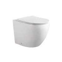 Унитаз напольный приставной безободковый Aquatek ЕВРОПА 560*360*410 с сиденьем Soft Close