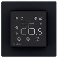 Комнатный термостат Ridan RSmart-SB с Wi-Fi подключением 230V, черный