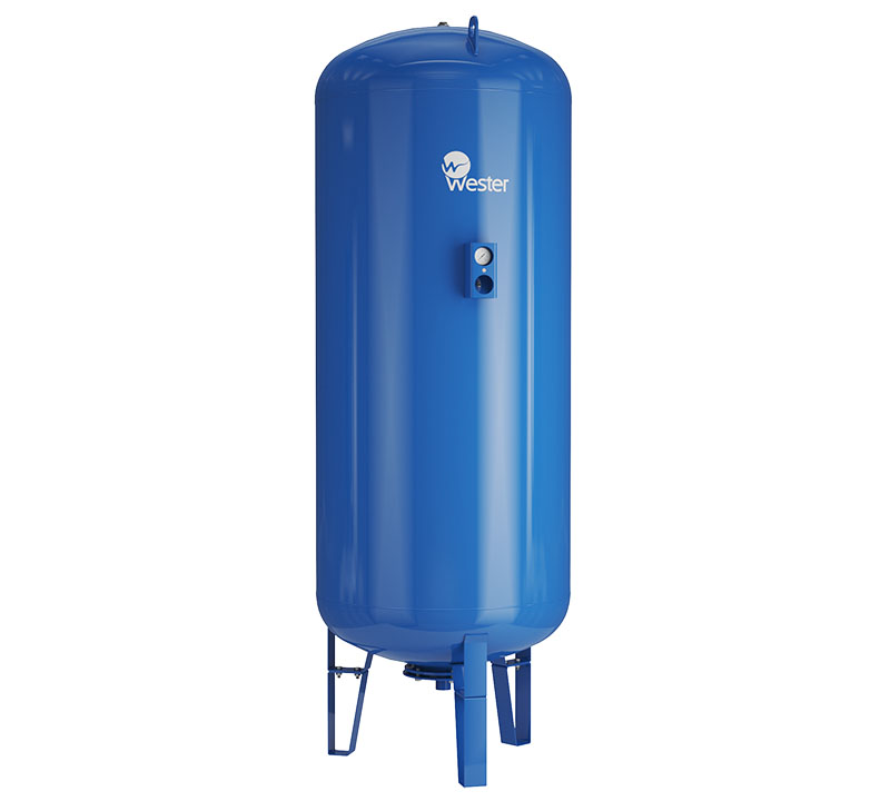 Гидроаккумулятор WESTER Premium WAV 8л 10 бар (к/ф из нерж.)