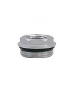 Футорка Tiм с уплотнительным кольцом 1/2" г * 1" ш никелированный