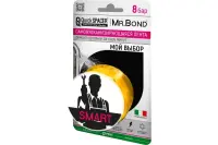 Лента универсальная для оперативного ремонта течи QS Mr.Bond Smart 25,4 мм 3м 0,5 мм Желтый