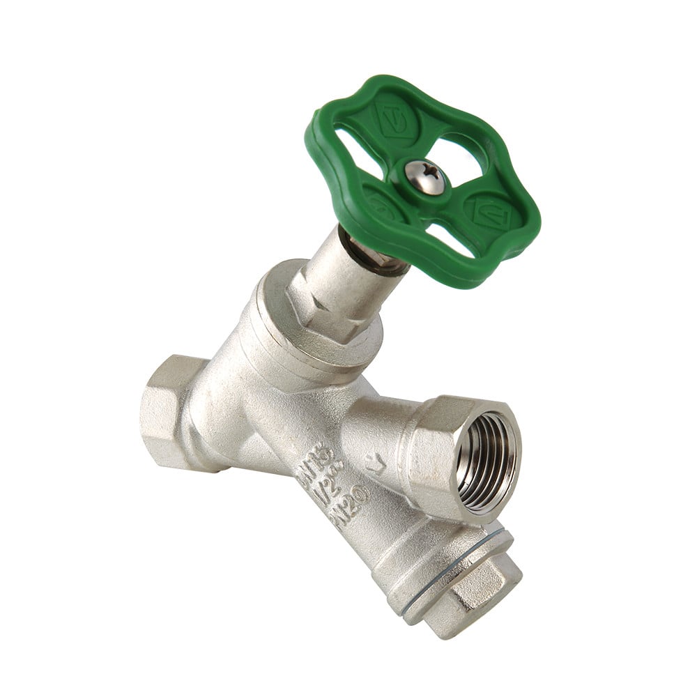 Клапан прямоточный Valtec с косым фильтром 1/2"