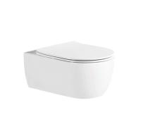 Унитаз подвесной безободковый Aquatek ЕВРОПА 525*360*260 с сиденьем Soft Close