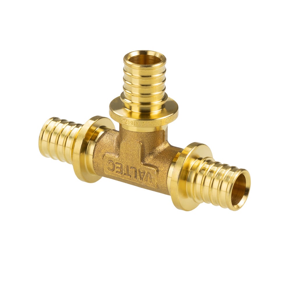 Тройник надвижной Valtec 20 (2,8) мм х 16 (2,2) мм х 20 (2,8) мм