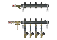 Узел распределительный этажный Ridan TDU.5R DN50-8R-25-APT20-MNT15
