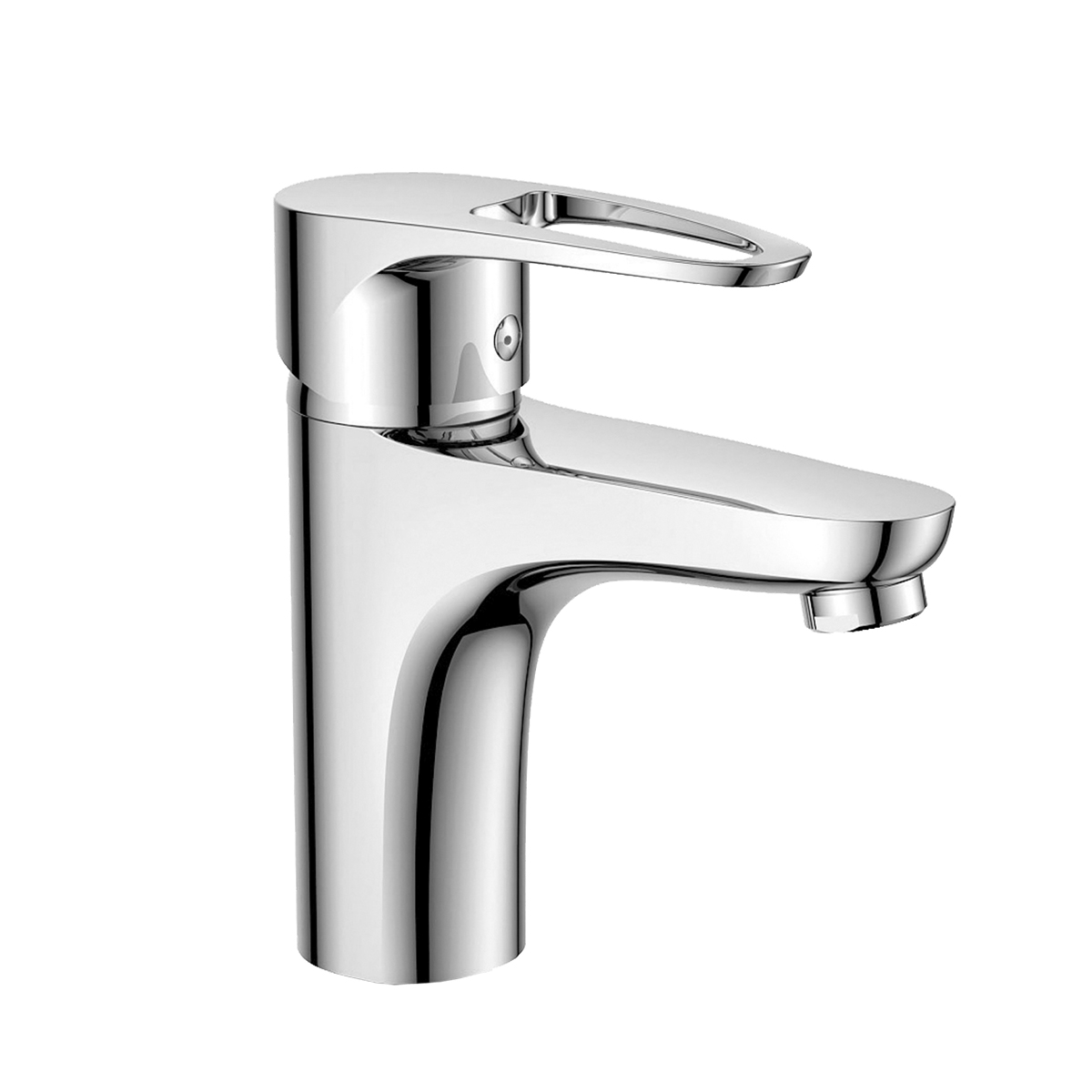 Смеситель Decoroom DR70011 одноручный для умывальника монолитный