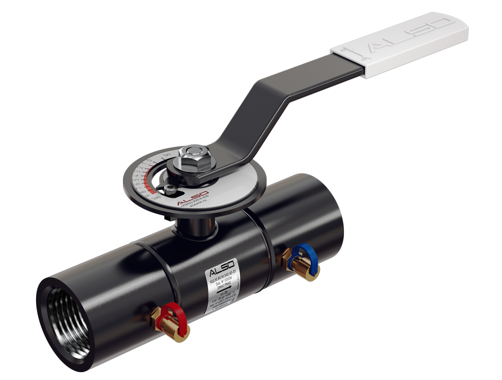 Кран шаровой ALSO КШМ BVM Ду 32 Ру 4,0 МПа из ст.20