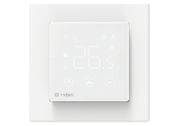 Комнатный термостат Ridan RSmart-SW с Wi-Fi подключением 230V, белый