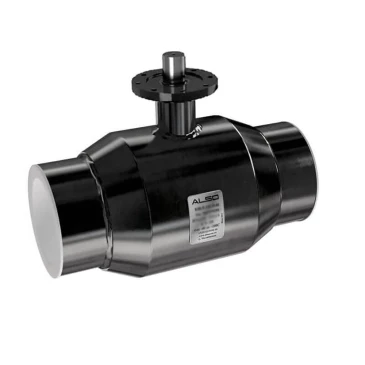 Кран шаровой ALSO КШППР Ду 500 Ру из ст.20 полнопроходной под редуктор 25 бар