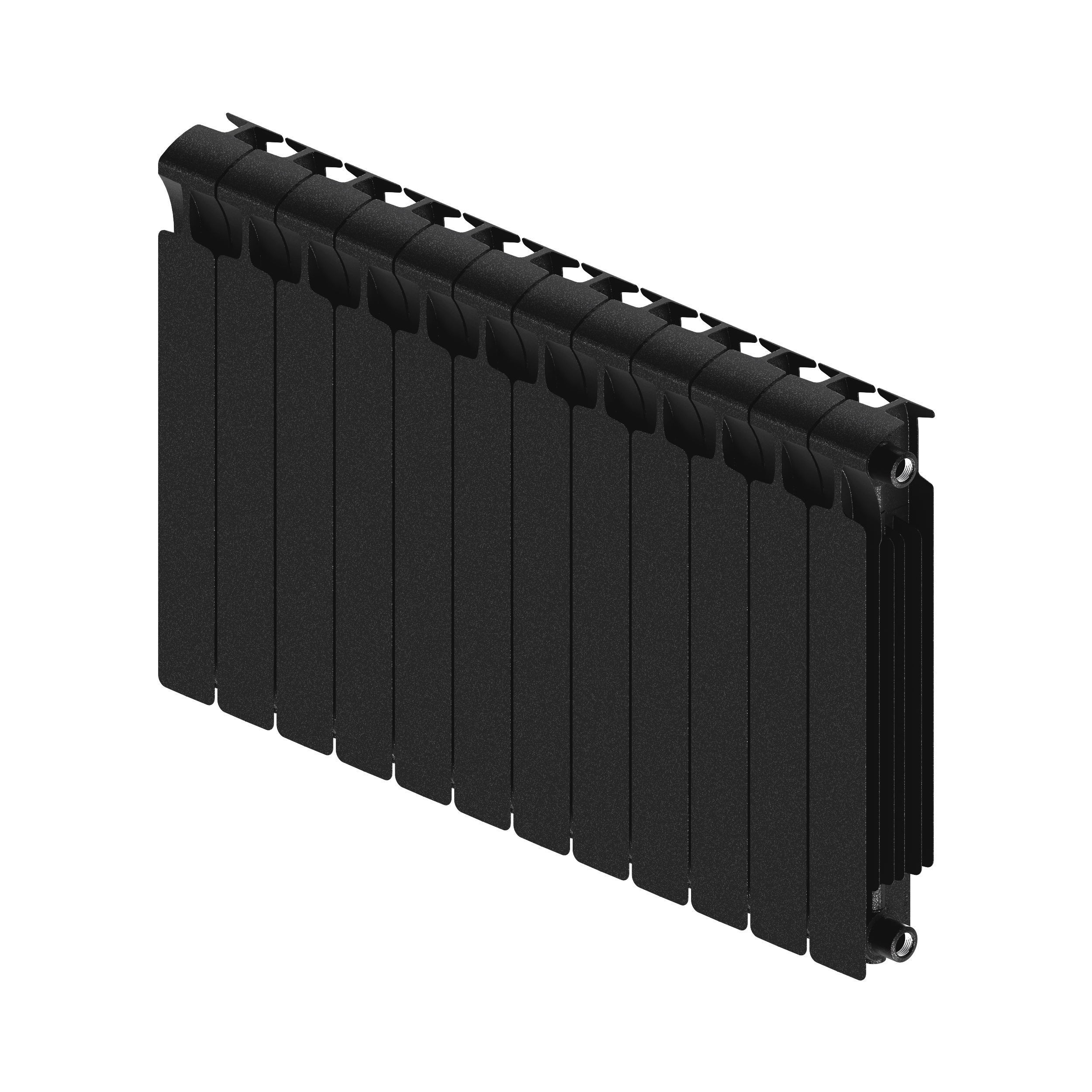 Радиатор биметаллический Rifar Monolit 3/4 500 Антрацит