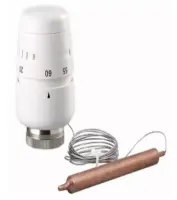 Головка термостатическая TIM жидкостная M30*1.5 с погружным датчиком