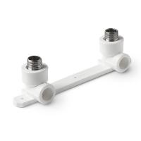 Угольник PPR 20 х 1/2" Lammin с креплением двойной НР 20/4