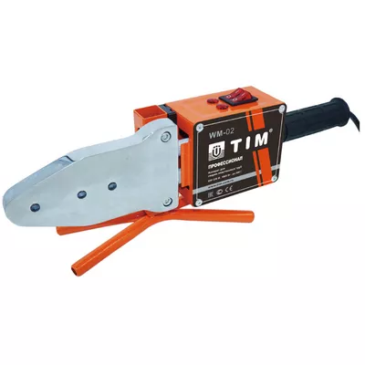 Паяльник TIM для ППР труб и фитингов 6шт насадок 20-63 2000 Вт