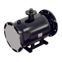 Кран шаровой ALSO КШФПР Ду 32 Ру 4,0 МПа из ст.20 полнопроходной под редуктор