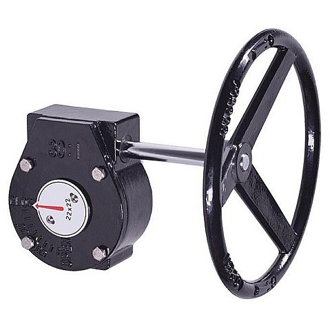 Редуктор для затвора Рашворк с чугунным диском DN 200-250 ISO F07-F10-22 952