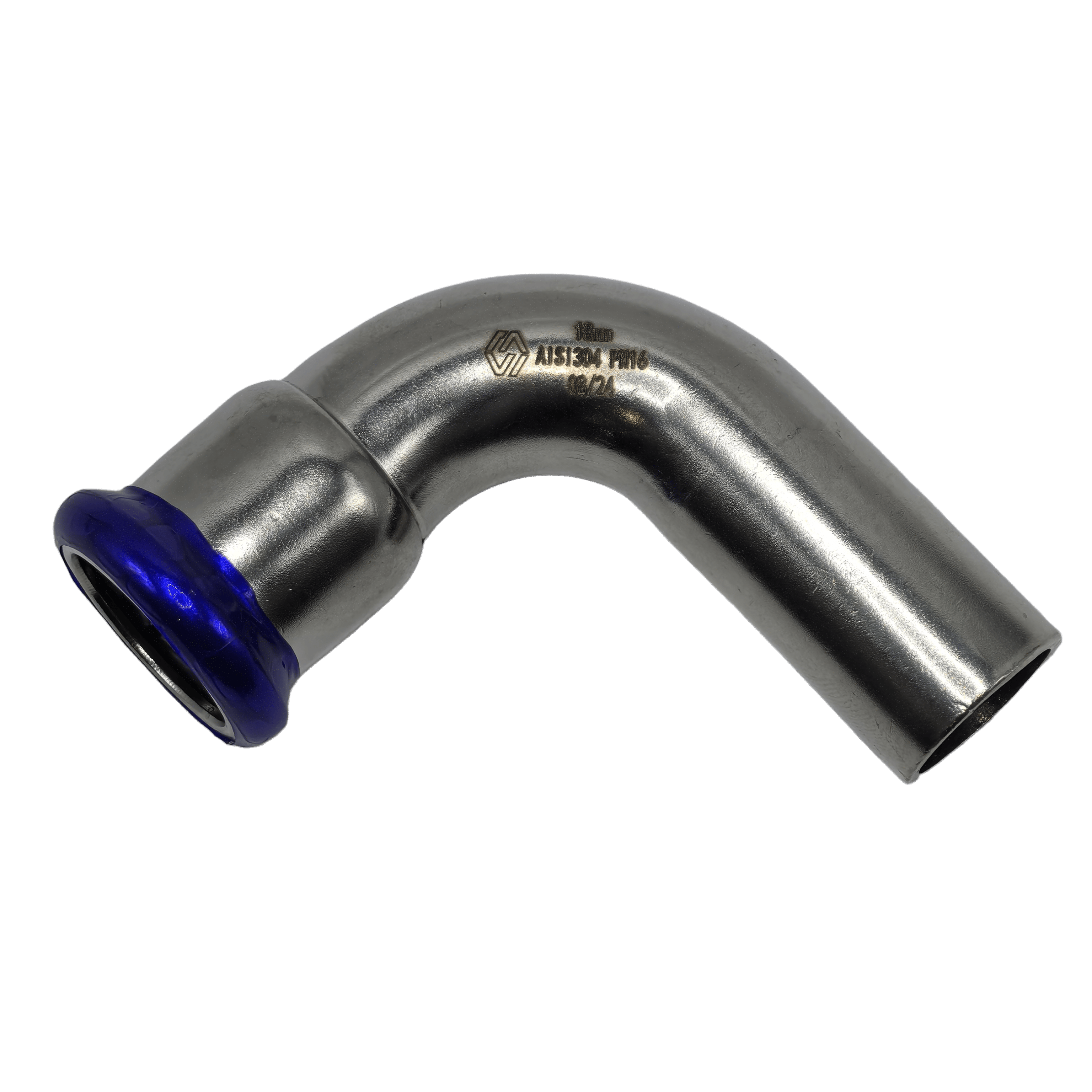 Пресс-угольник 90° MVI внутренний/наружный из нержавеющей стали 35 мм