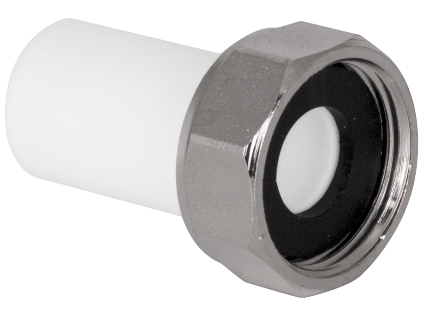 Штуцер PPR Tebo с накидной гайкой 32x1,1/4"