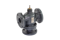 Трехходовой регулирующий клапан Ridan VF-3R DN 80 PN 16, Kvs 100 м3/ч, фланцевый, корпус-чугун